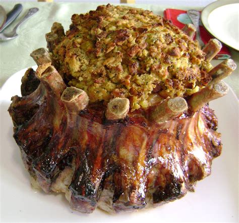 Stuffed Crown Roast Recipe | Recipe | Crown roast recipe, Crown roast ...