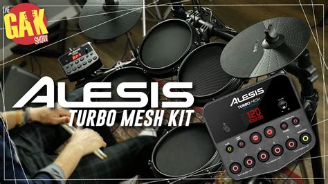 Alesis Turbo Mesh Elec Drum Kit - YouTube