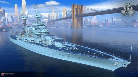 World of Warships Supertest: USS West Virginia