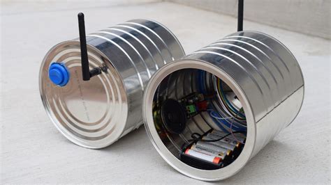 Wireless Tin Can Telephone | Hackaday