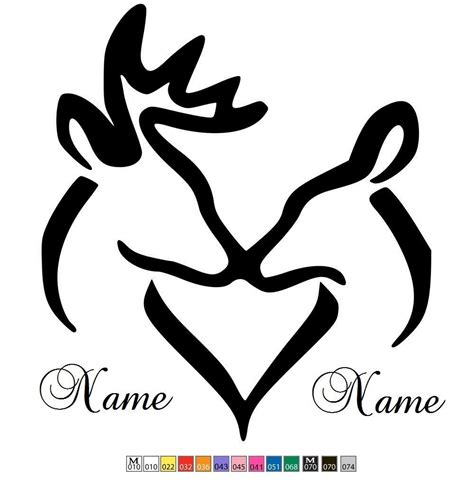 browning symbol - Google Search | Deer silhouette, Buck and doe, Deer