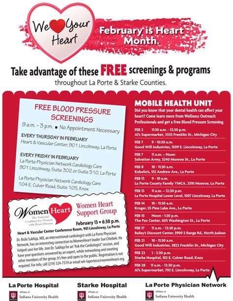 Heart Month Activities Span Two Counties and Several Neighborhoods | NWI.Life