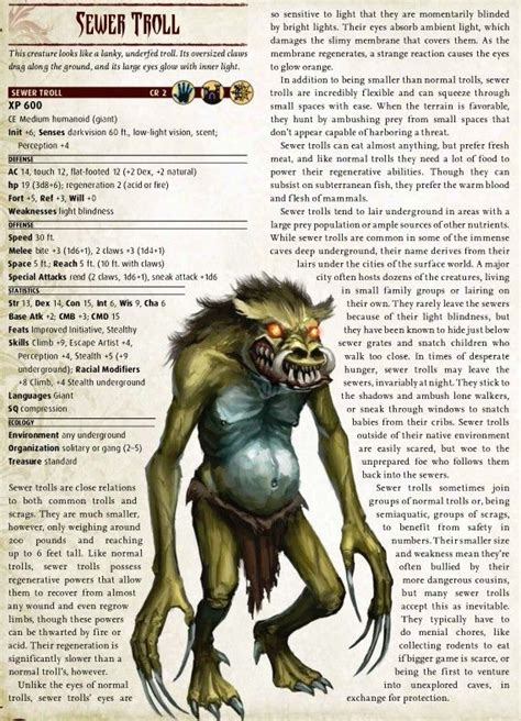 Pin by Micah Strong on Avatars for D&D | Dungeons and dragons classes, Cool monsters, Dnd monsters