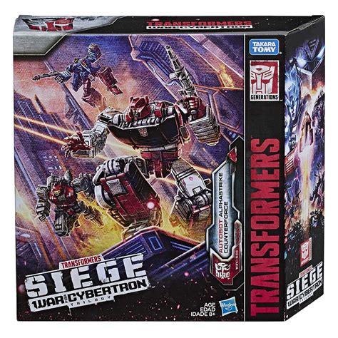 Transformers War for Cybertron: Siege Autobot Alphastrike Counterforce Action Figure 3-Pack ...