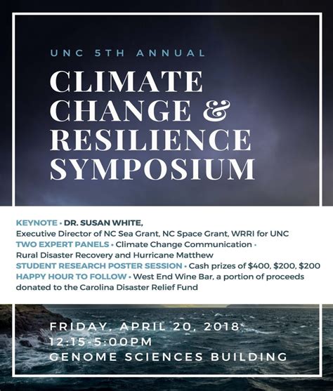 5th Annual UNC Climate Change and Resilience Symposium - CAROLINA PLANNING