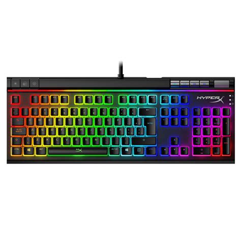 Teclado Gamer Mecánico HyperX Alloy Elite 2 RGB Switch Linear Red - La Serena - Game Center Pro