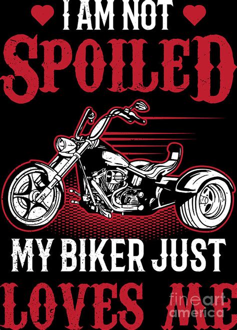 Funny Motorcycle Quotes Gift For Biker Husband Dad Digital Art by Haselshirt