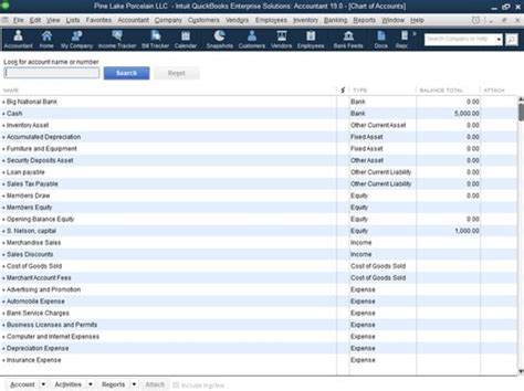 How To Change Chart Of Accounts In Quickbooks - Chart Walls