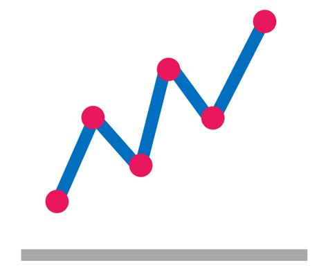 Line chart clipart - Clipground