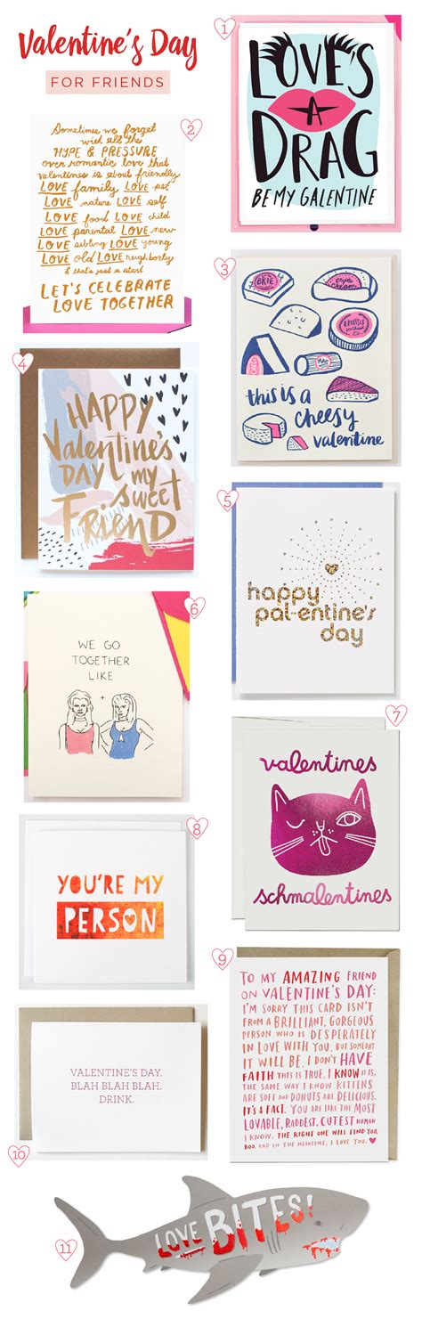 Seasonal Stationery: Valentine's Day cards for friends