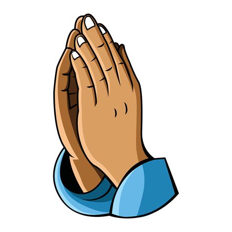 Hand Prayer Illustration 15547689 Vector Art at Vecteezy