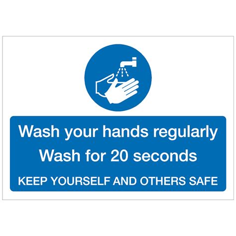 Wash Hands Regularly – COVID-19, Coronavirus Signage - COV03