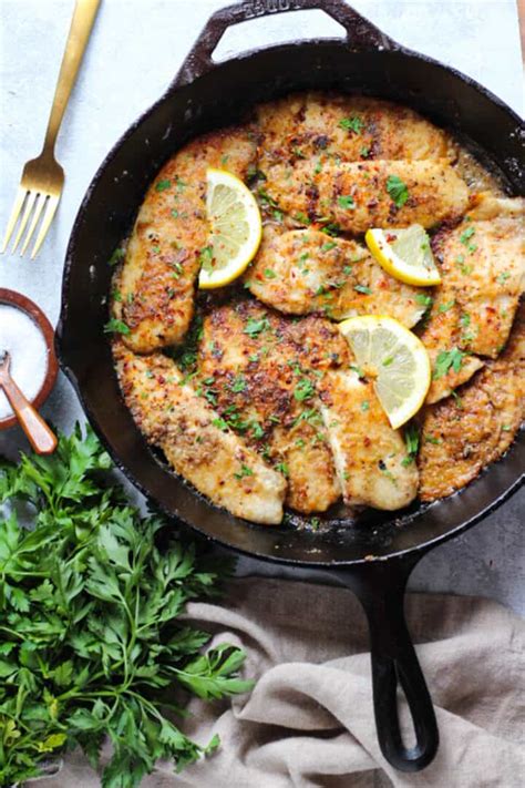 Garlic Lemon Tilapia Recipe (30 minutes) • Unicorns in the Kitchen