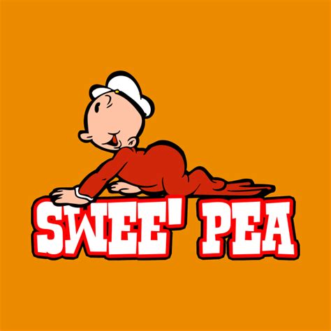 Swee' Pea from Popeye - Popeye - Kids T-Shirt | TeePublic