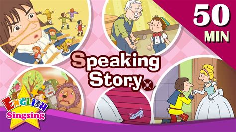 Speaking Story | 50 minutes Kids cartoon Dialogues | Easy conversation | Learn English for Kids ...