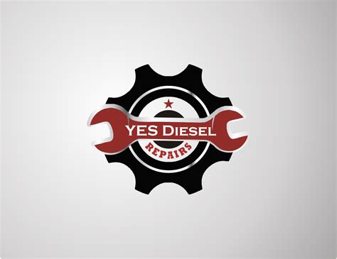 Basemenstamper: Diesel Mechanic Logo