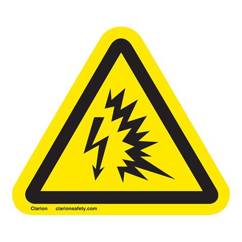 Arc Flash Label (IS6643-) | Arc flash, Workplace safety, Material data sheet