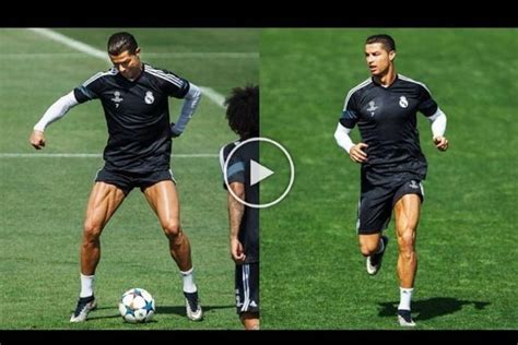 Video: Cristiano Ronaldo In Training - Skills/Tricks/Freestyle