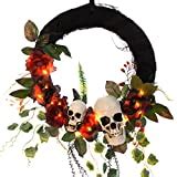 Lit Spanish Moss Wreath | The Green Head