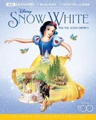 Snow White and the Seven Dwarfs 4K Blu-ray (4K Ultra HD + Blu-ray)