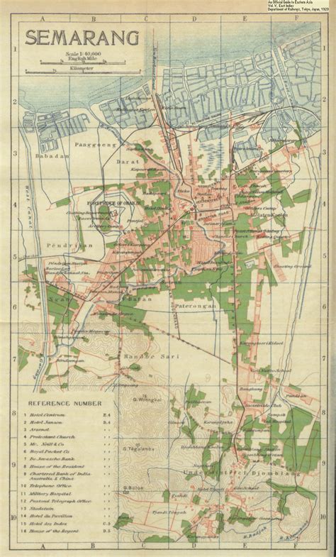 Semarang Map - Indonesia