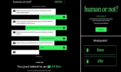 Can YOU tell the difference between a real person and an AI bot? | Daily Mail Online