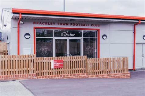 Brackley Town Football Club opens its newly renovated clubhouse at last