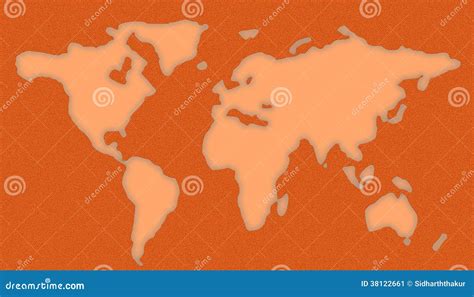 World Map Stencil stock illustration. Illustration of search - 38122661