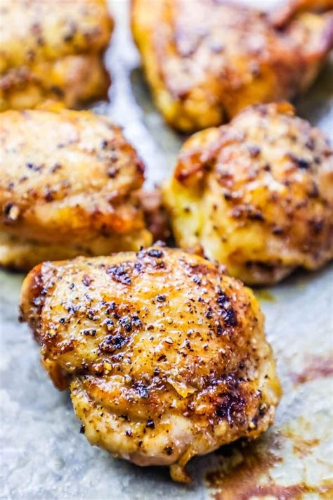 The Best Easy Baked Ranch Chicken Thighs Recipe