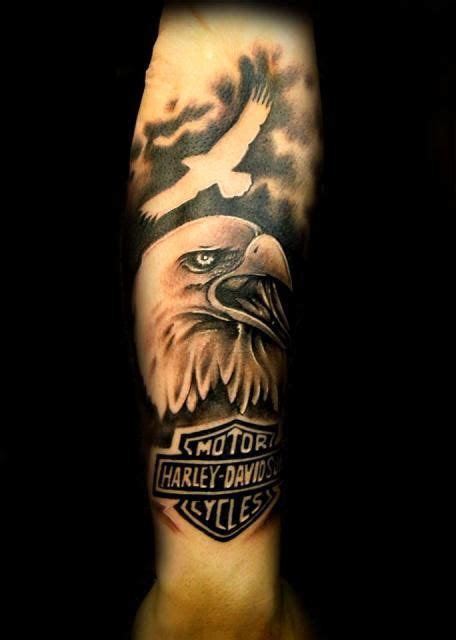 Eagle Tattoos for Men | Harley tattoos, Harley davidson tattoos, Harley davidson accessories