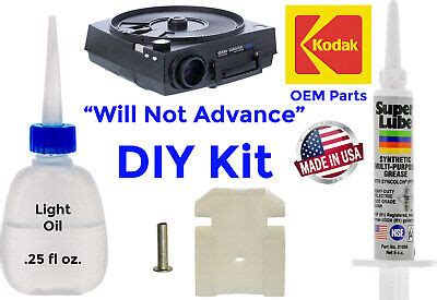 Repair Kit For Kodak Carousel Slide Projector w/Manual Focus (Non ...