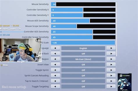 Ninja Fortnite Settings 2024 – Settings, Sensitivity, Keybinds & Controls