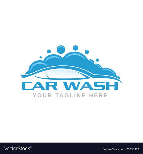 Car wash logo Royalty Free Vector Image - VectorStock