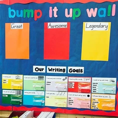 I just started using my new bump it up wall. So far so good. The kids love their new writing ...