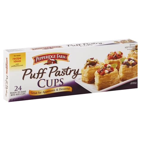 Pepperidge Farm Puff Pastry Frozen Cups Pastry Dough 9.5 oz | Shipt