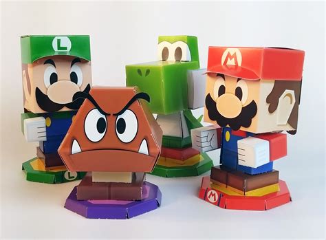 Matt Hawkins - Mario & Luigi Paper Jam Papercraft Premium