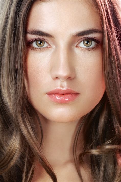 Beautiful woman with simple makeup Stock Photo 01 free download