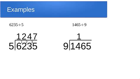 Integer Division - YouTube