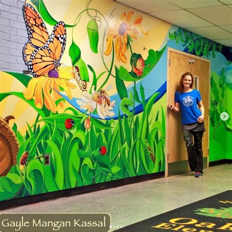 33 Incredible School Mural Ideas To Inpsire You in 2022 | School wall ...