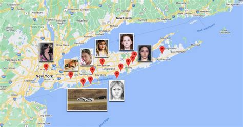 Long Island Serial Killer (LISK): Locations and Map