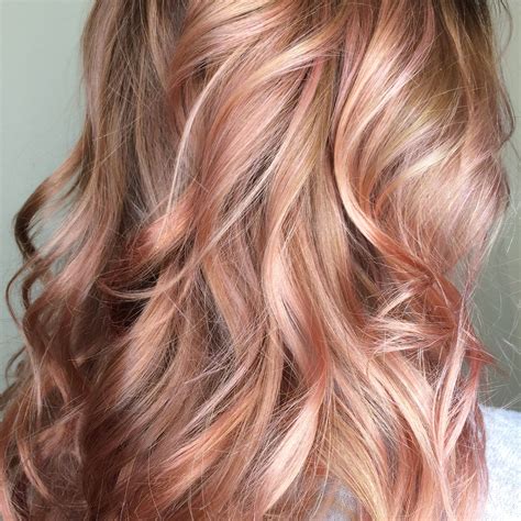 Beautiful Rose Gold / Balayage / Blush | Balayage & Beyond | Pinterest | Rose gold balayage ...