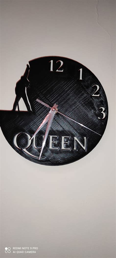 Queen clock by Marik3D | Download free STL model | Printables.com