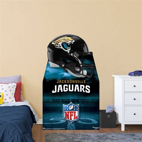 Jacksonville Jaguars: Helmet Life-Size Foam Core Cutout - Officially L | Jacksonville jaguars ...