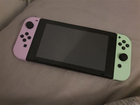 Pastel joycons (purple and green), released yesterday : r/NintendoSwitch