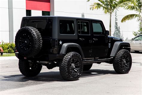 Used 2011 Jeep Wrangler Unlimited Rubicon Black Ops Edition For Sale ($34,900) | Marino ...
