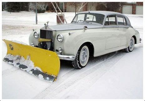 wintercar | Rolls royce, Snow plow, Vehicles