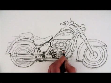 Details more than 86 harley davidson bike sketch - seven.edu.vn