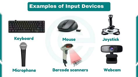 10 Examples of Input Devices