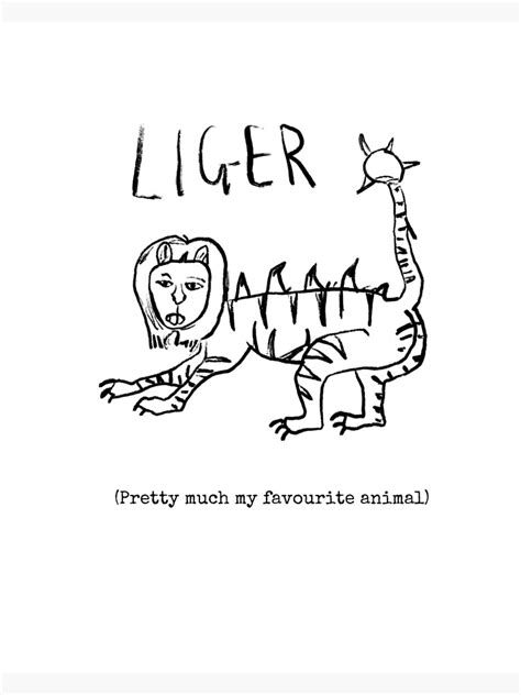 "Liger (Napoleon Dynamite)" Poster by babypanda221 | Redbubble