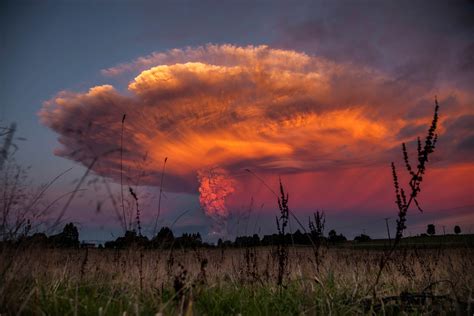 volcano landscape nature calbuco volcano wallpaper - Coolwallpapers.me!